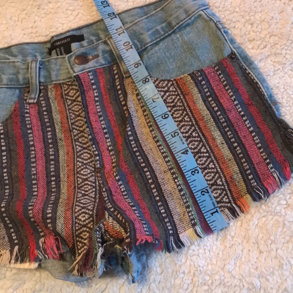 Forever 21 boho shorts - Picture 2 of 11